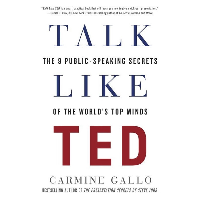 

Buku Talk Like TED_ The 9 Public-Speaking Secrets of the World's Top Minds - HARD COVER