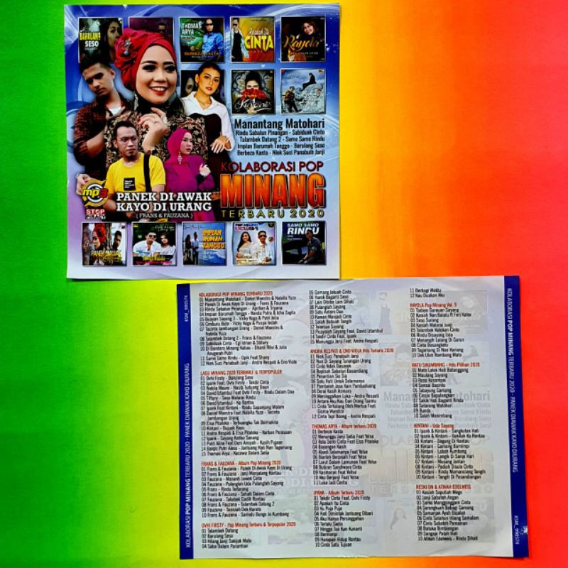 Mp3 Audio Musik Koleksi Lagu Pop Minang Padang Terbaru Terlaris Lazada Indonesia