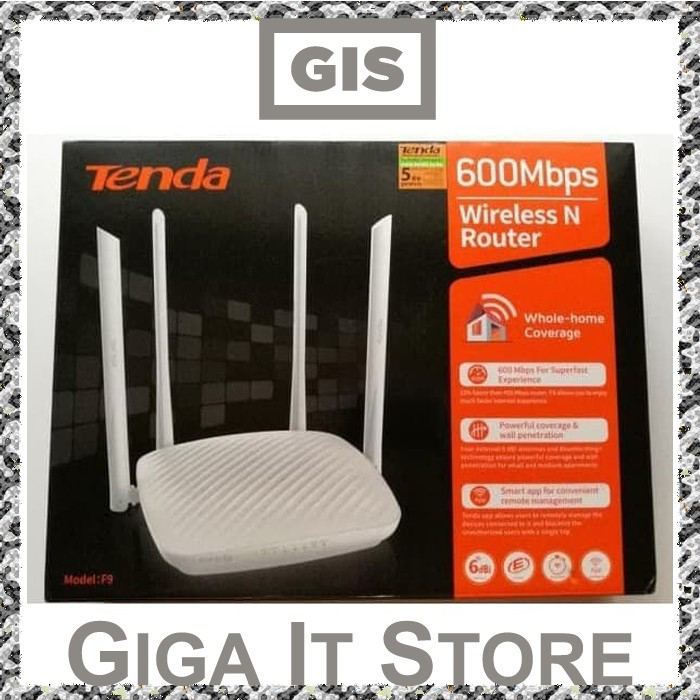 Jual Tenda F9 Wireless 600mbps Router Wall Killer Smart Wifi Shopee