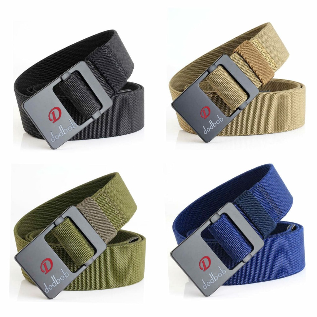 Ikat Pinggang Pria Kanvas Model Geser Sabuk Men Belt Kode S027