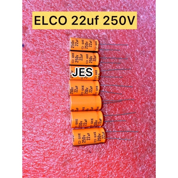 ELCO 22uf 250V