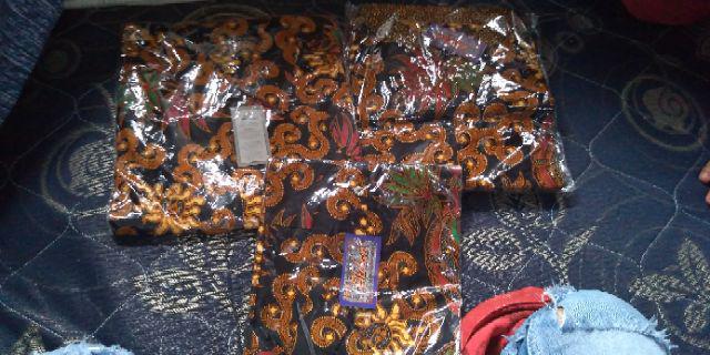 Maura Couple - Sania Ruffle Batik Couple Ori Ndoro Jowi Garansi Termurah Couple Keluarga