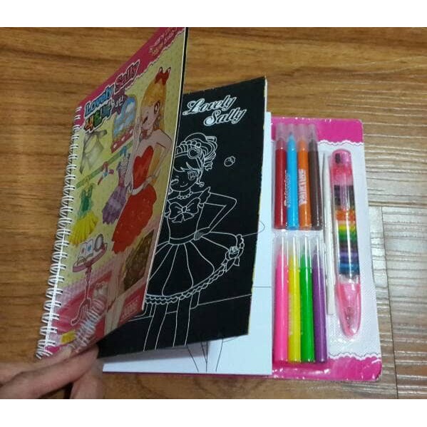 

Buku mewarnai Lovely Sally A1365