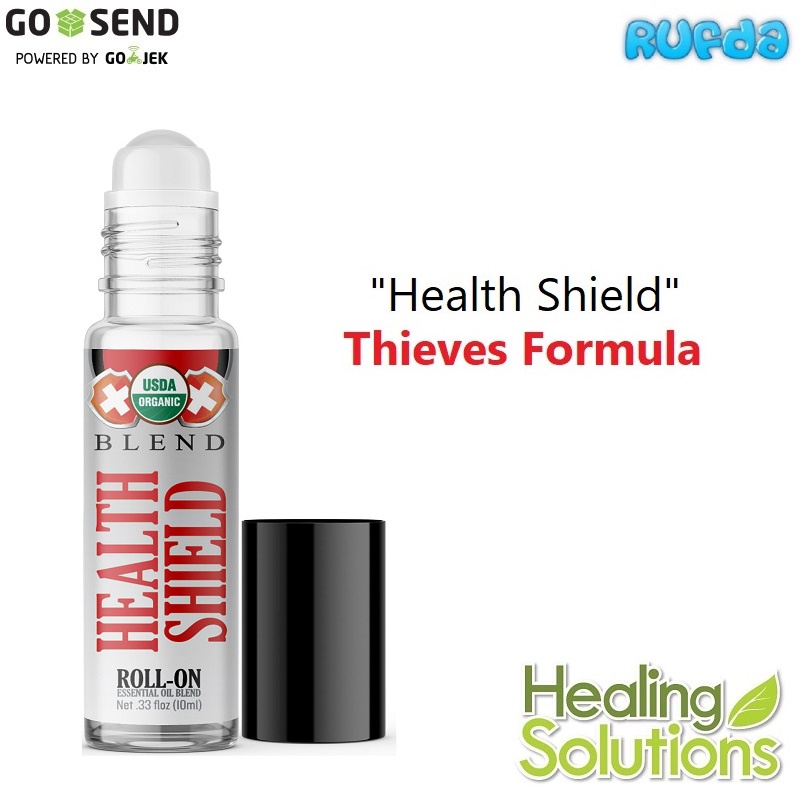 Healing Solutions Roll On Health Shield Thieves Formula Essential Oil AntiVirus Anti Virus Bakteri Jamur