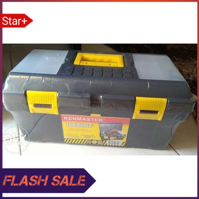 Kenmaster Toolbox Besar 18    Tool box   Kotak Tempat Perkakas MURAH