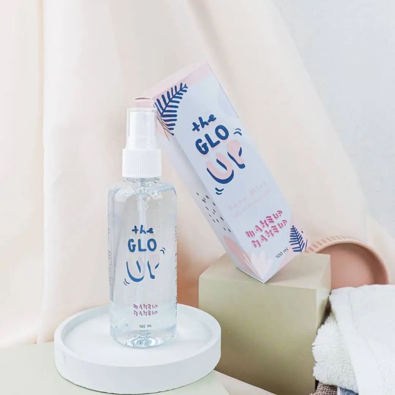 Face Mist the glo up Wake Up Make Up Oily to Normal Skin by Wirda Mansur
