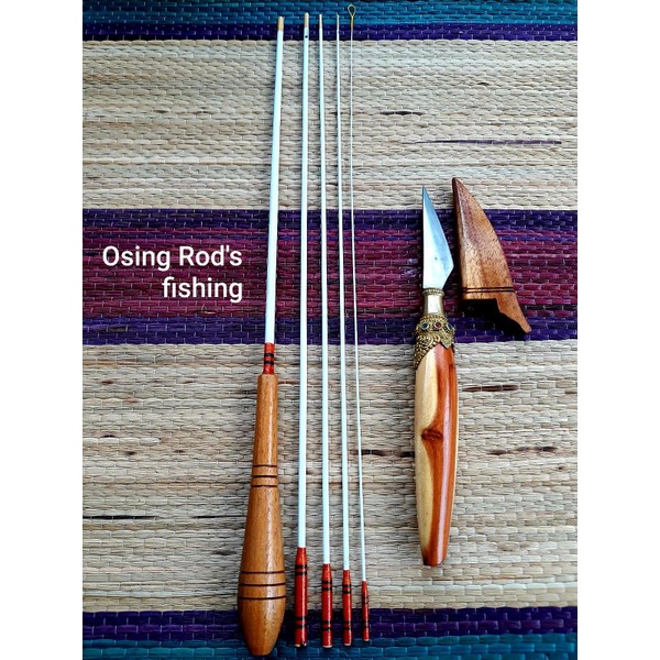 ROD / JORAN tanago microfishing ( 180 cm ) & pisau serut