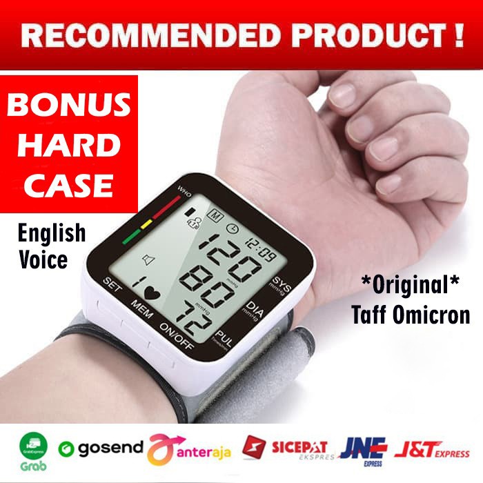 Tensimeter Pompa Digital Standar Onemed Set Omicron J8R3 Portable Charger Pink Omron Rumah Sakit Man