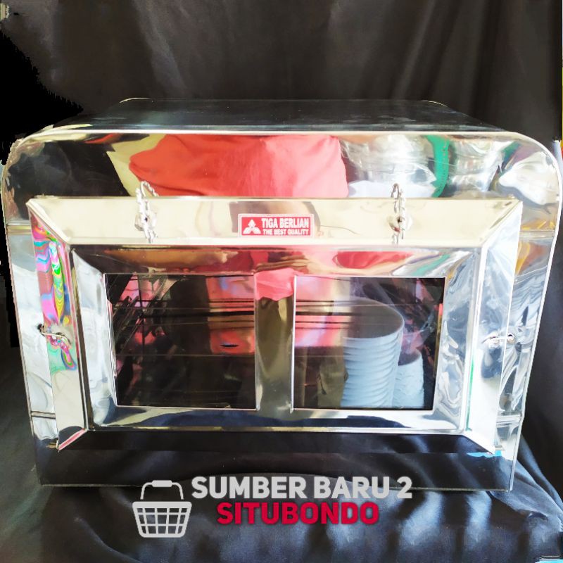 Oven Nekel Stainless Tiga Berlian 2 Kunci