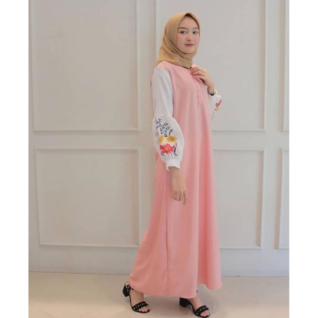 KIKAN GAMIS BORDIR/GAMIS BORDIR KOMBINASI