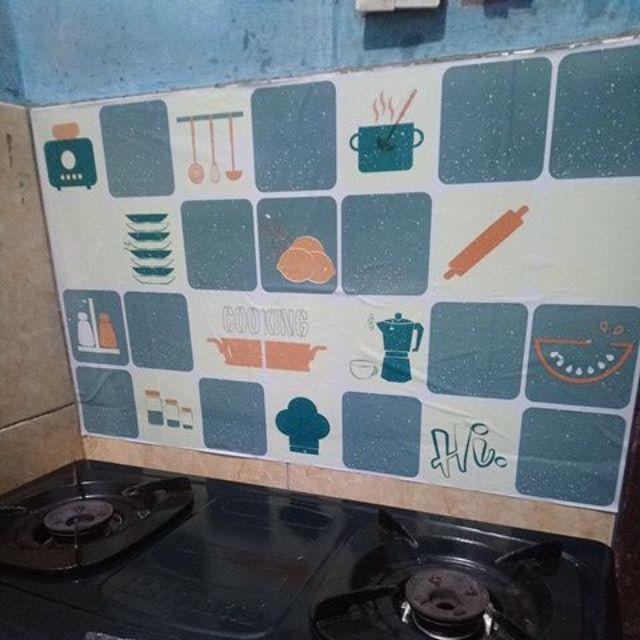 Stiker Anti Minyak Untuk Dapur
