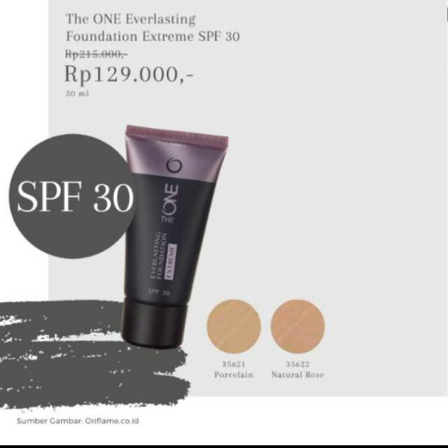 The One Everlasting Foundation Extreme SPF 30/Oriflame