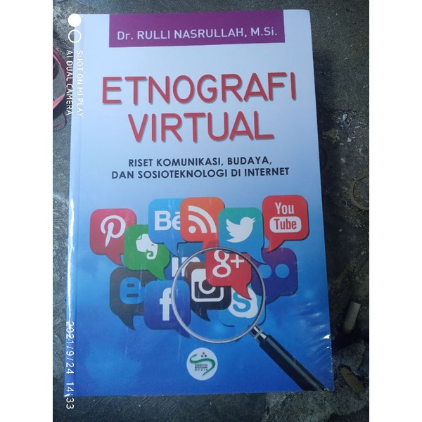Buku etnografi virtual riset komunikasi budaya dan sosioteknologi di internet