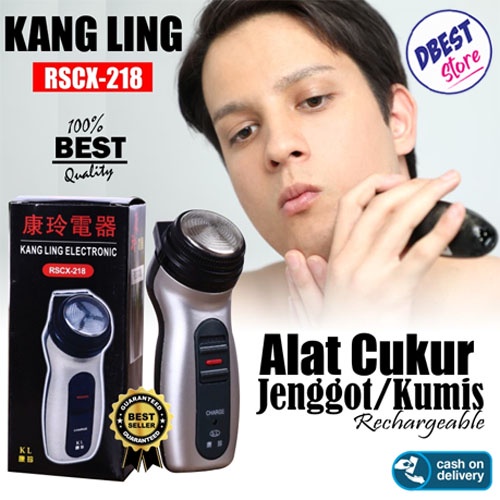 PROMO MURAH [BISA COD] Alat Cukur Kumis Jenggot - Shaver KANG LING Electronic RSCX-218 Travel