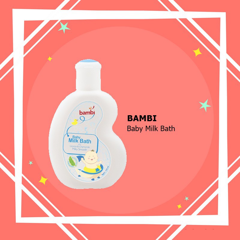 Bambi Baby Milk Bath 100ml