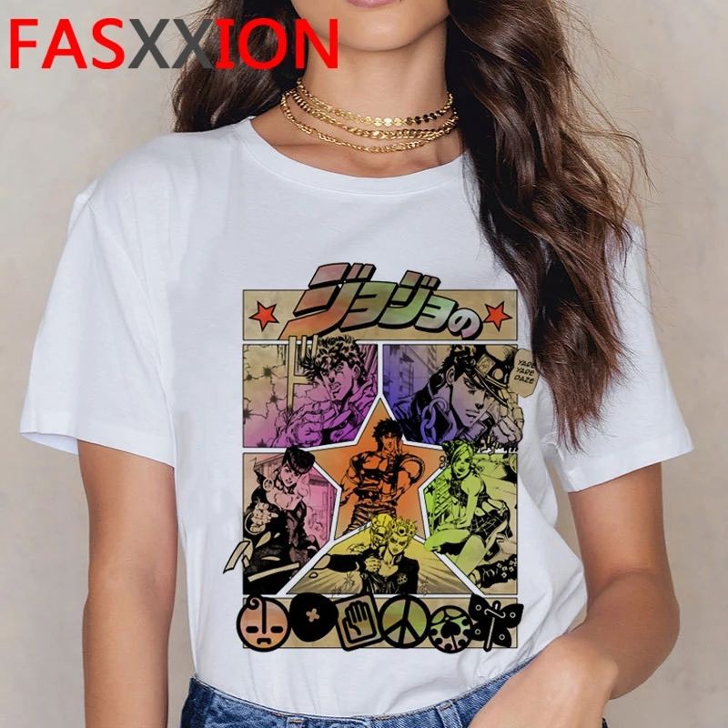 Baju Kaos Anime Jepang Logo Jojo bizzare adventure / jojo bizarre adventure / t shirt manga anime 2