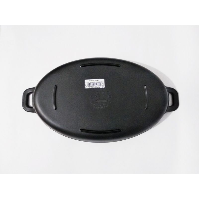 P7309A Piring saji restoran melamin model oval gagang kuping 9inch - Bukan alat masak - Piring Oval Melamine