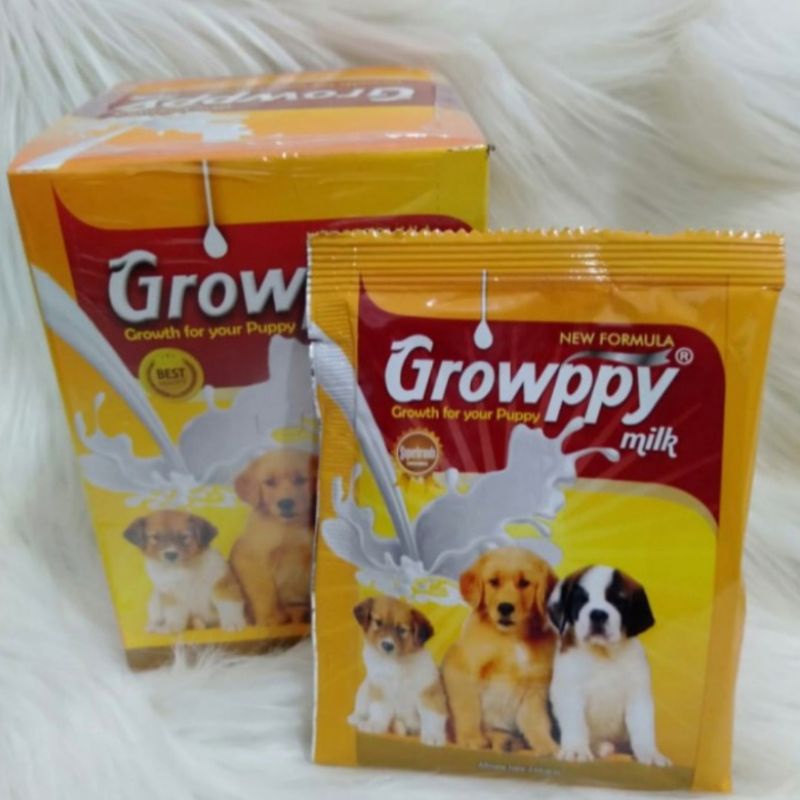 Susu Growppy 1 Sachet - Susu Anjing Growppy Susu Puppy Susu Adult Dog