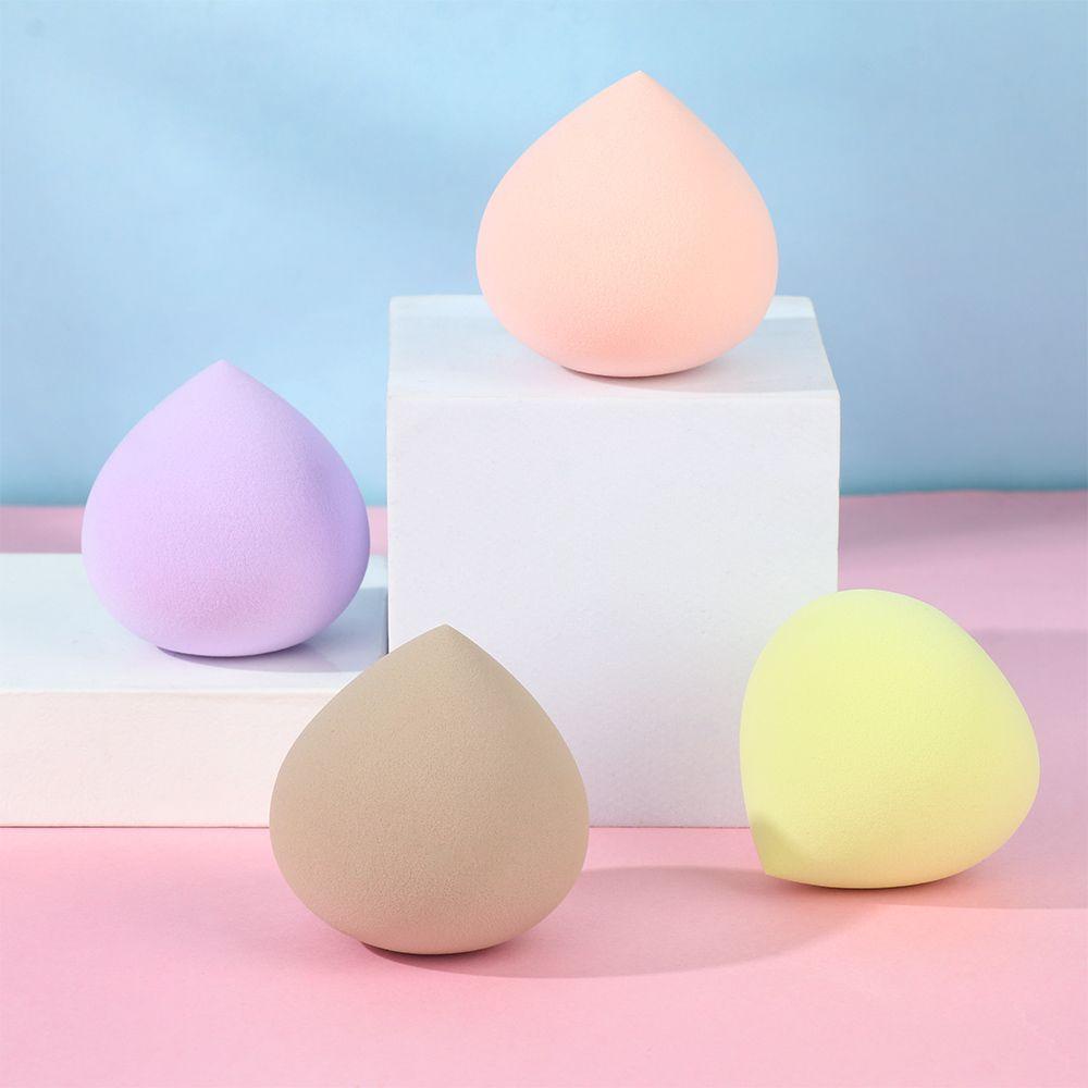 R-flower Makeup Sponge Blender Alat Kosmetik Make Up Telur Jangan Makan Bubuk Reusable &amp; Awet Foundation Blending Sponge