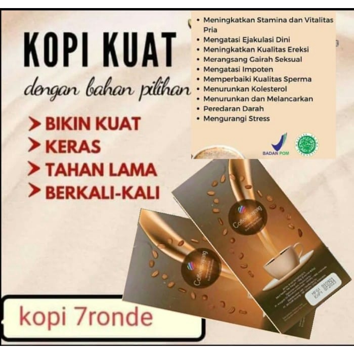 ORIGINAL KOPI SAYANG- Kopi lelaki pria kuat tahan lama stamina vitalitas