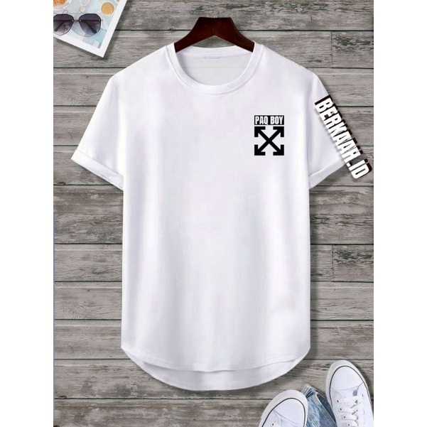 Kaos Pria Lengan Pendek Polos Kualitas Distro,Kaos Oval Pria