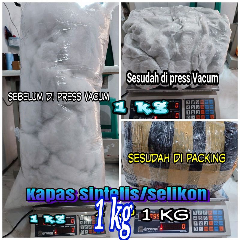 Kapas sintetis/Dackron /Selikon 1kg