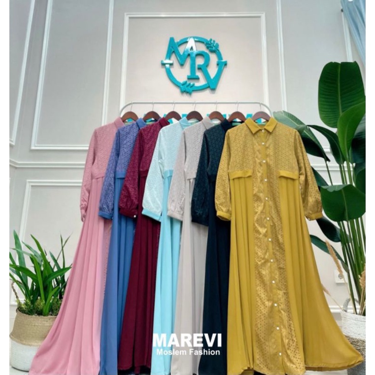 Talita Dress / Gamis Marevi Original Branded