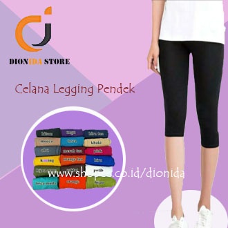 Celana legging pendek / legging pendek wanita / legging