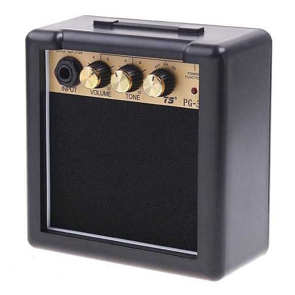 Alat Musik AM 04 Amplifier Mini Gitar Elektrik 3W Suara Dahsyat Jernih Minimalis Ringan Dibawa