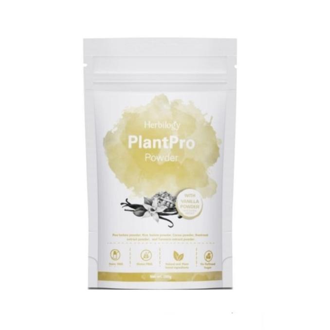 

~^~^~^] HERBILOGY PLANTPRO POWDER VANILLA - PLANT PROTEIN 280GR