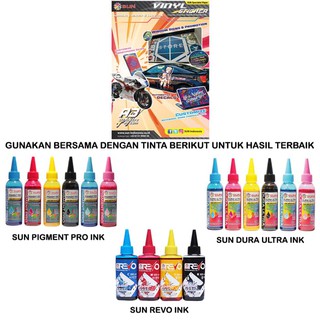  Kertas  Stiker  SUN Specialist Sticker Vinyl Inkjet Matte  A3 