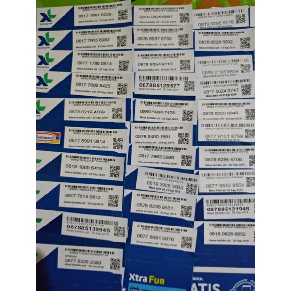 Order Langsung kartu perdana XL acak acak Terlaris