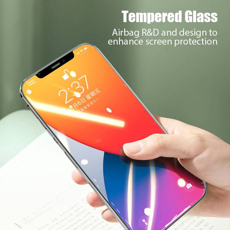 Pelindung Layar Tempered Glass Untuk iPhone 13 11 12 13 Pro MAX Mini 6 6s 7 8 Plus SE 2020 2022 SE3