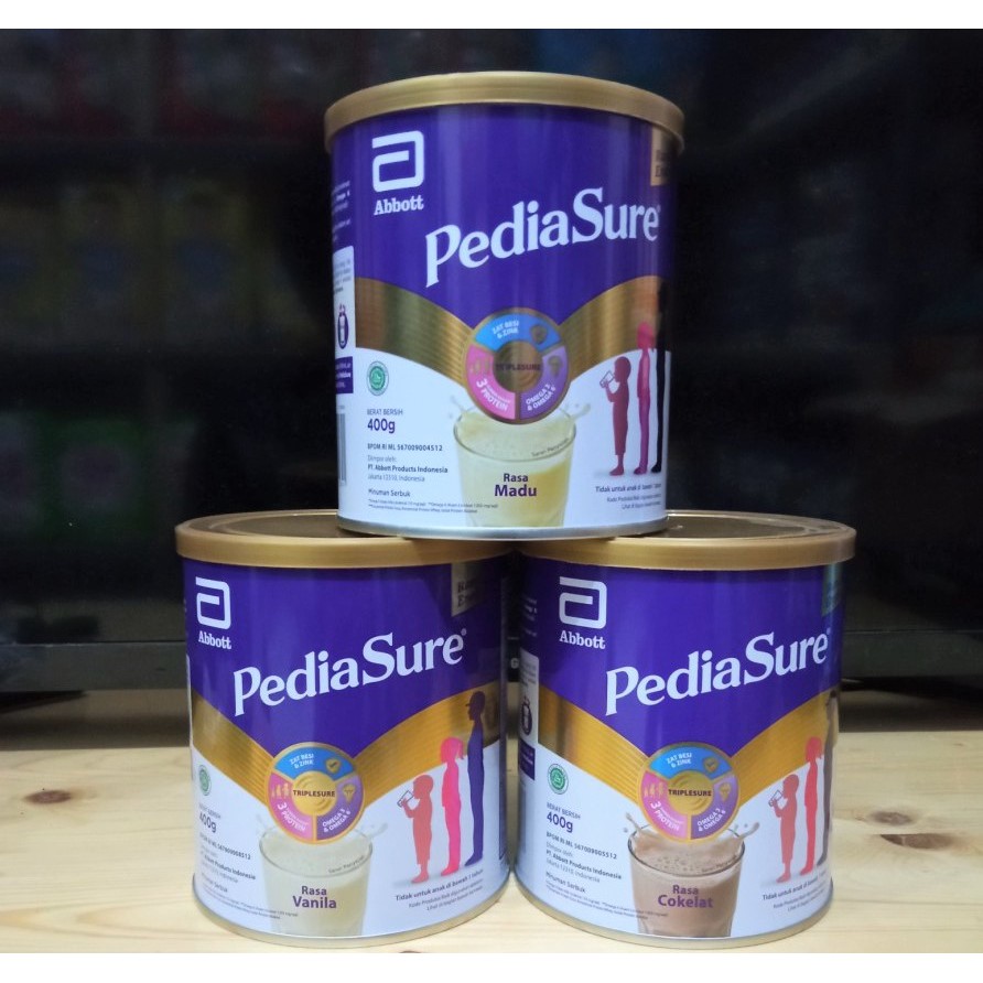 

Pediasure Triplesure Coklat/Madu/Vanila 400gr