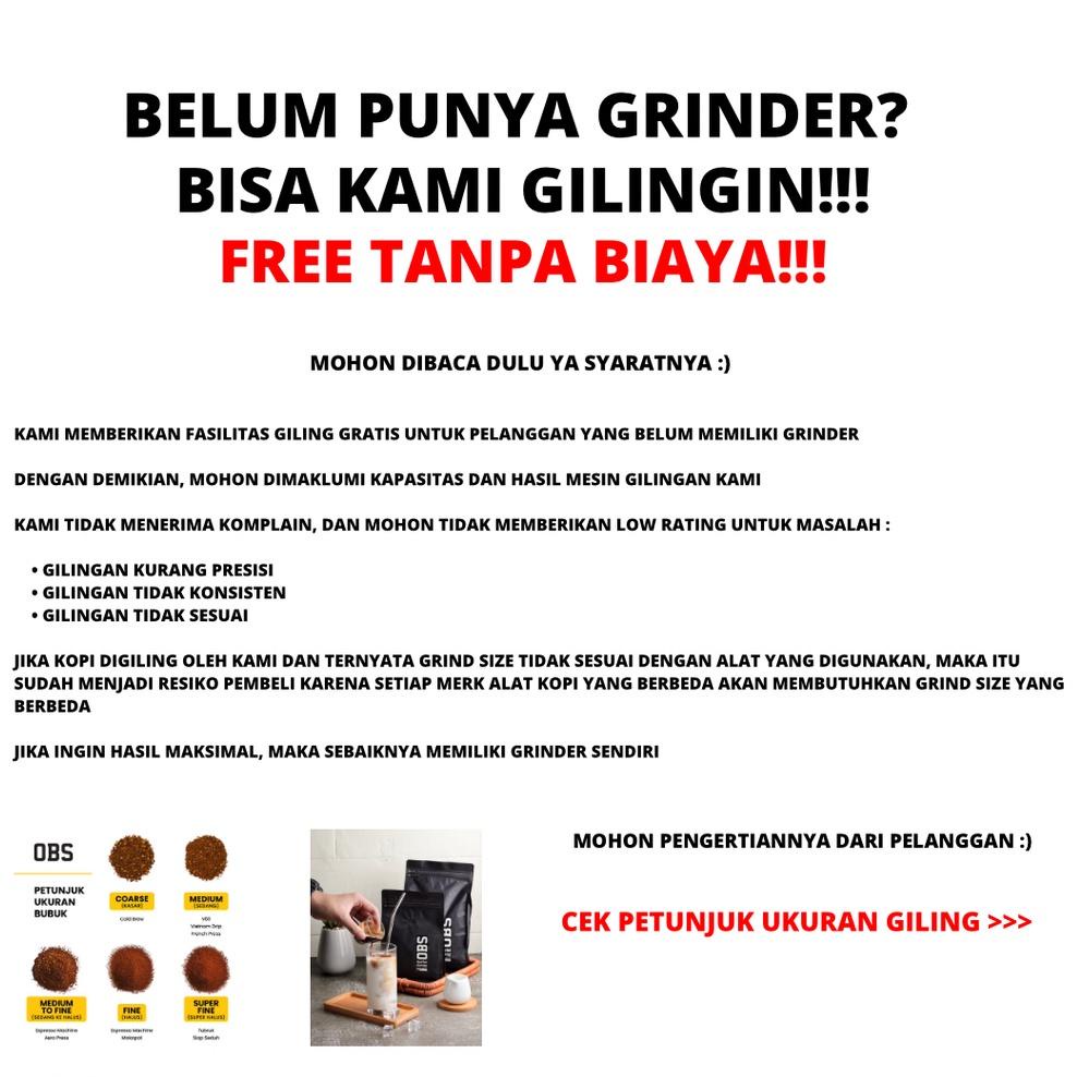 

CUCI GUDANG Kopi Houseblend 250 gram Biji/Bubuk | Arabika Robusta 250 gr | OBS Coffee House Blend 250gr ❆ 851