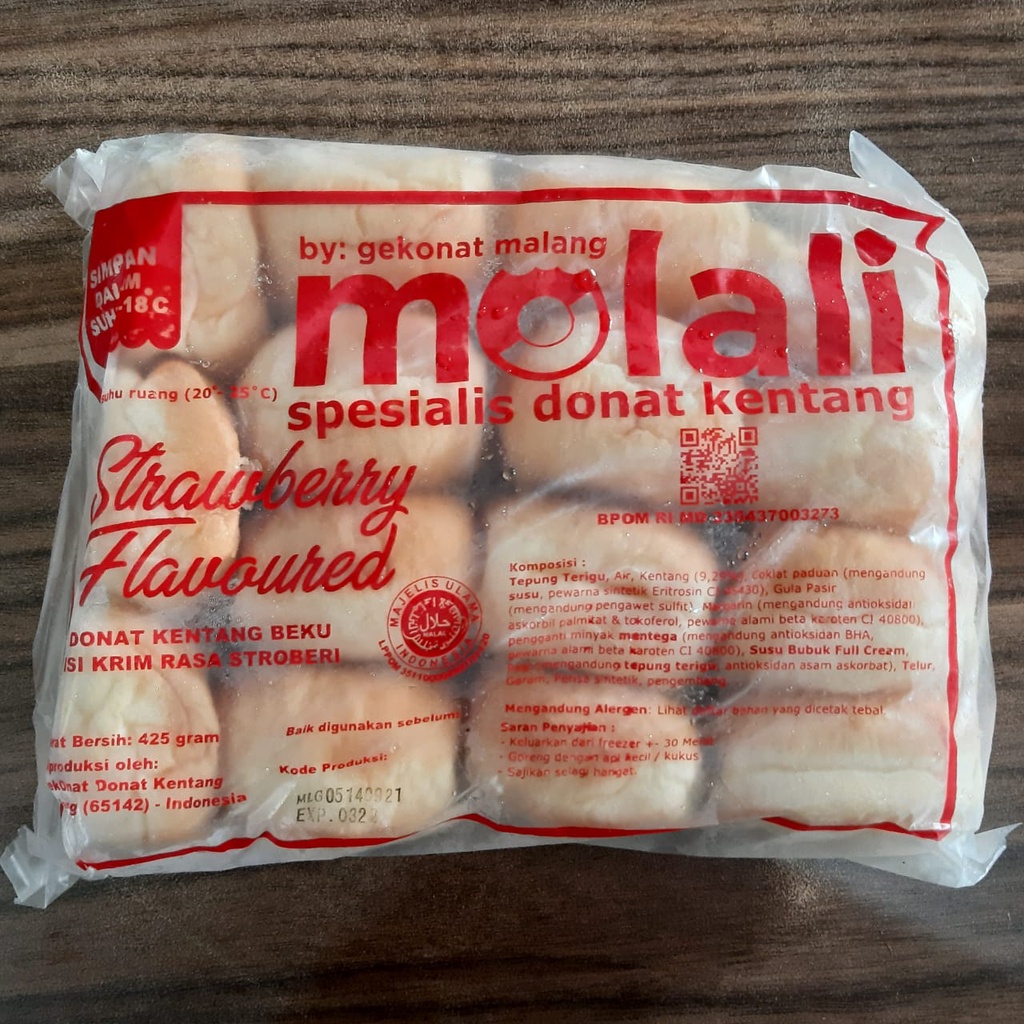 

MOLALI DONAT KENTANG STRAWBERY