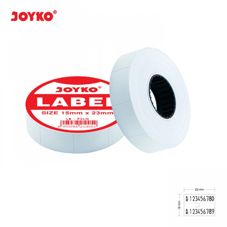 

Price Label / Label Harga Joyko LB-P2LN 2 Baris