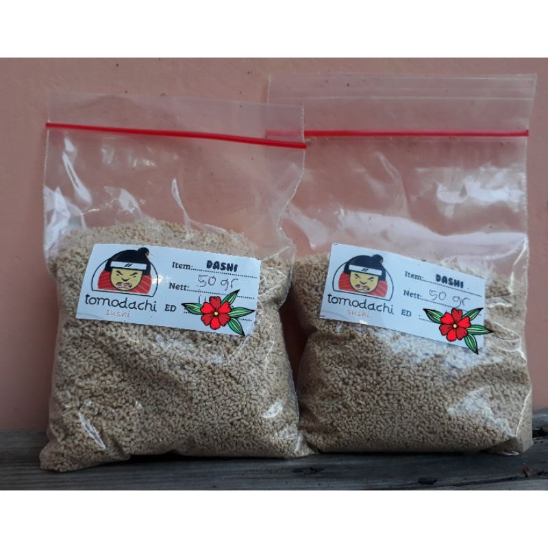 

Tomodachi 50gr Dashi Bubuk/Takumi Bubuk/Marutomo Dashinomoto Hondashi/Kaldu Ikan Bubuk 50 gr
