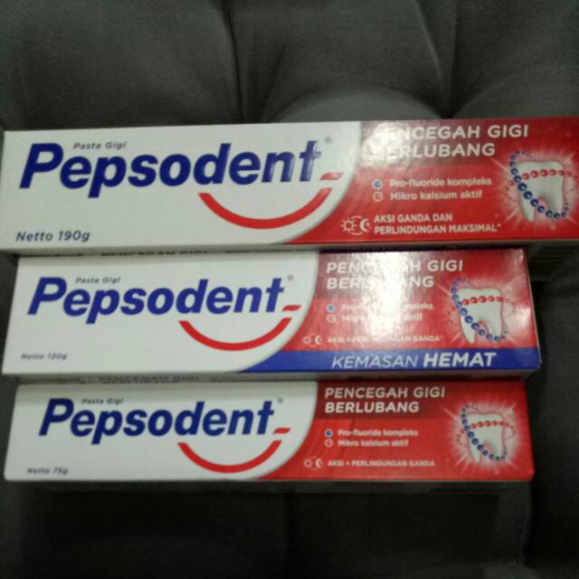 Pepsodent pasta gigi odol 75/120/190 gr