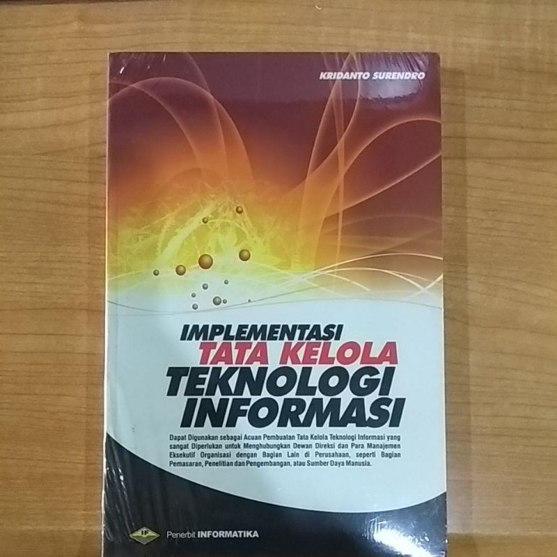 Jual Buku implementasi tata kelola teknologi informasi Indonesia|Shopee ...