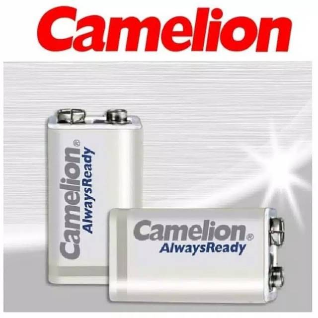 Baterai Battery Batre Cas Camelion 9V 200 mAh Ni-MH Rechargeable