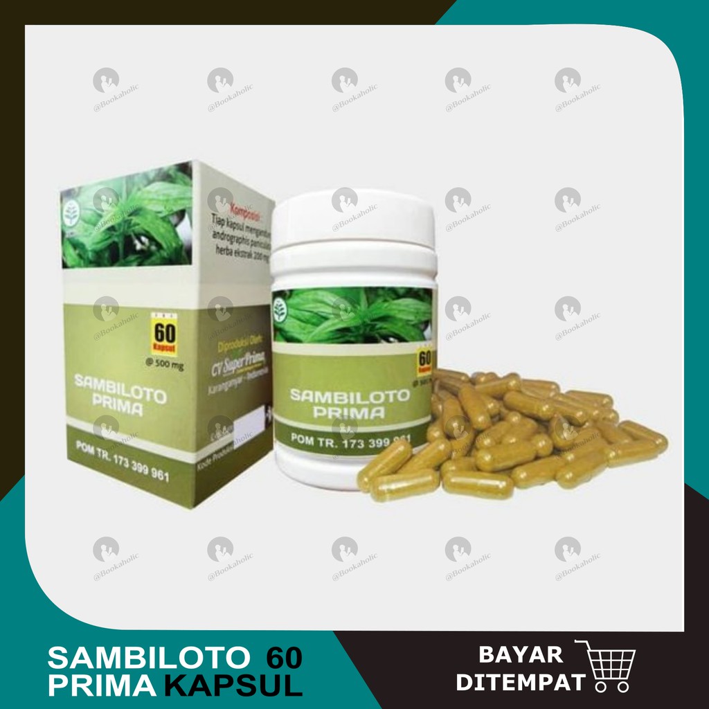 KAPSUL EKSTRAK SAMBILOTO HERBAL ALAMI CV SUPER PRIMA ORIGINAL