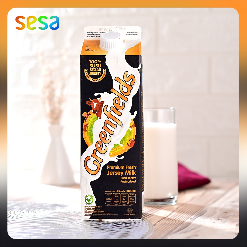 

Greenfields Jersey Fresh Milk Plain 1000 ml