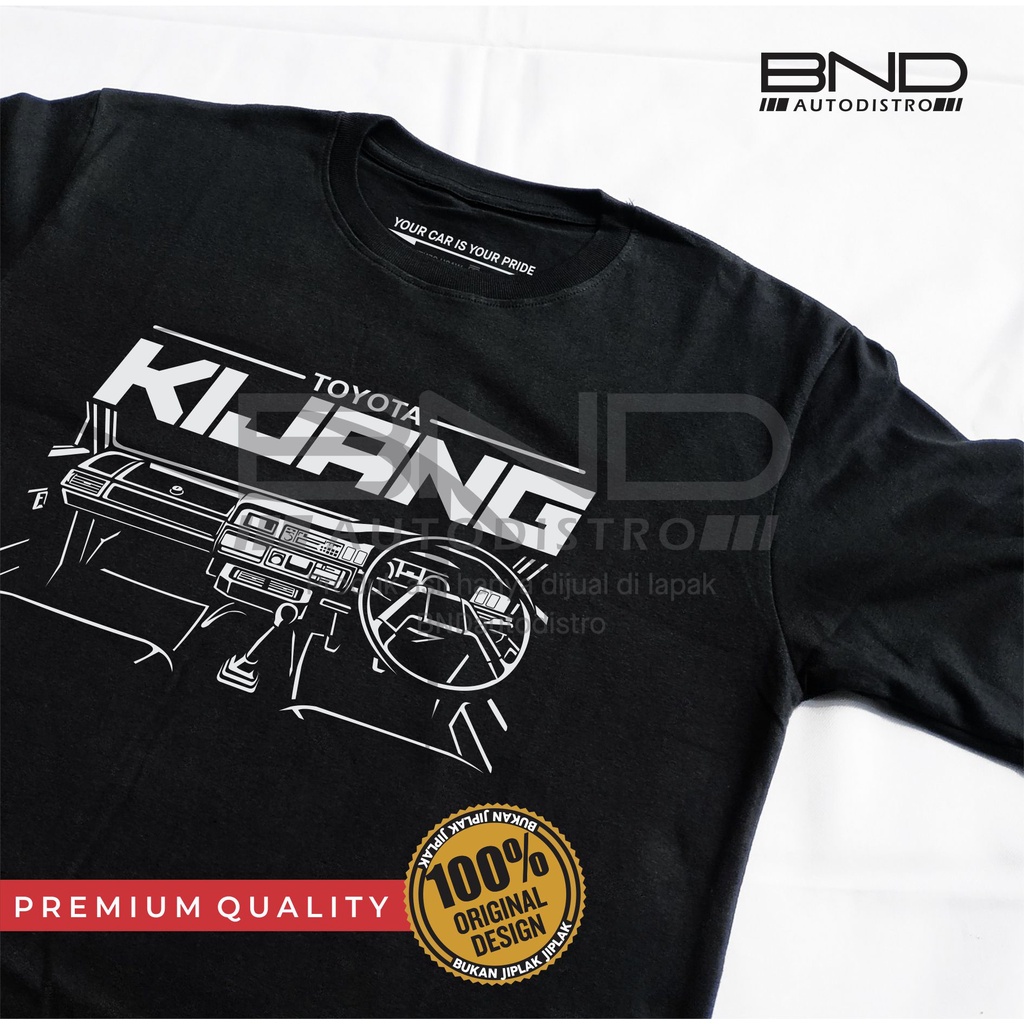 Kaos Kijang Grand Dashboard - T-Shirt Kijang Kaos Toyota Kijang Kotak