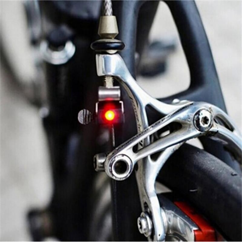 YGRETTE - LAMPU REM SEPEDA Bicycle Nano Brake Light Cycling LED Bike Warning Lights Waterproof