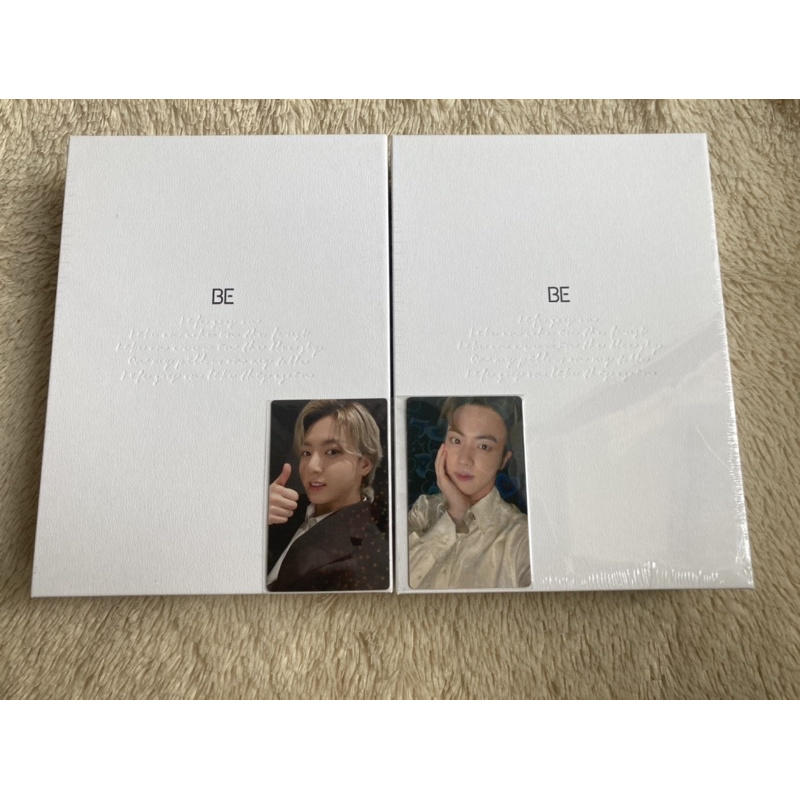 [READY STOCK] BTS BE DELUXE EDITION LUCKY DRAW JAPAN PHOTOCARD HOLO