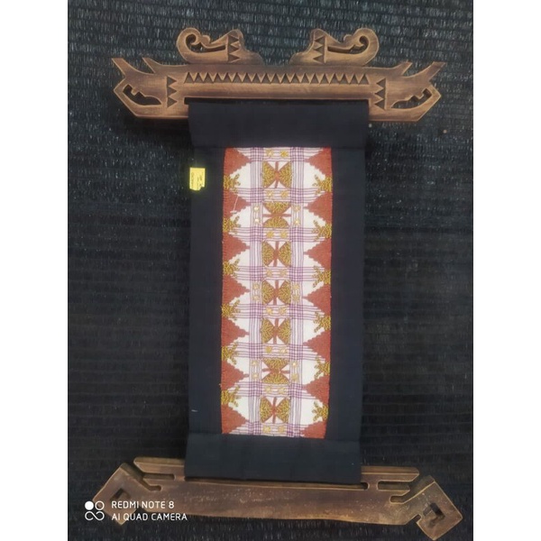 hiasan dinding tapis lampung