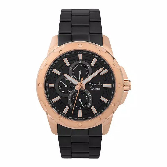 Alexandre Christie AC 6538 MF Men Green Dial Stainless Steel