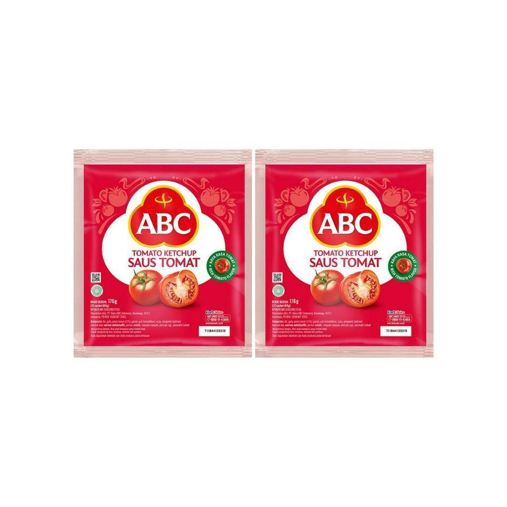 

ABC Saus Tomat Sachet 22 x 8 gr