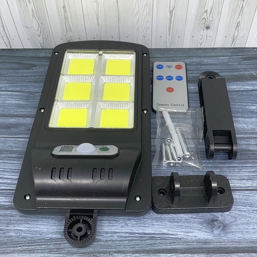 Lampu Taman Tenaga Surya Lampu Jalan Tenaga Matahari Fullset Remote Solar Panel